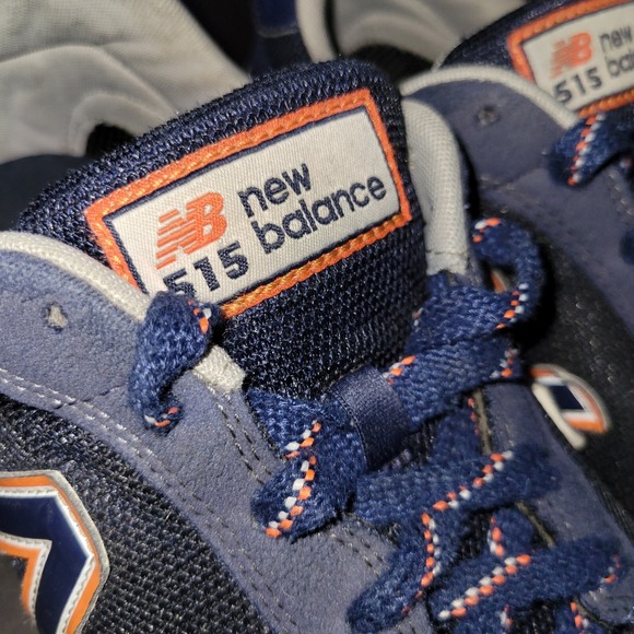 New Balance 515 Casual Walking Shoes Men's Size 12 D ML515VA3 Blue Orange - Picture 5 of 12